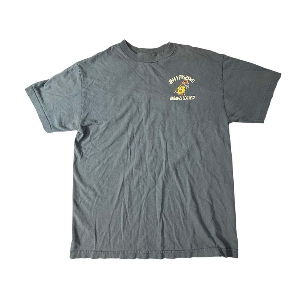 SpongeBob SquarePants Jellyfishing Anglers Society Graphic T-Shirt
